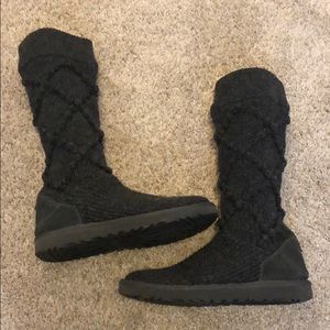 Ugg Australia Argyle Knit Boots